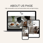 Digital Product Shopify Website Template - Elevate Her Agency