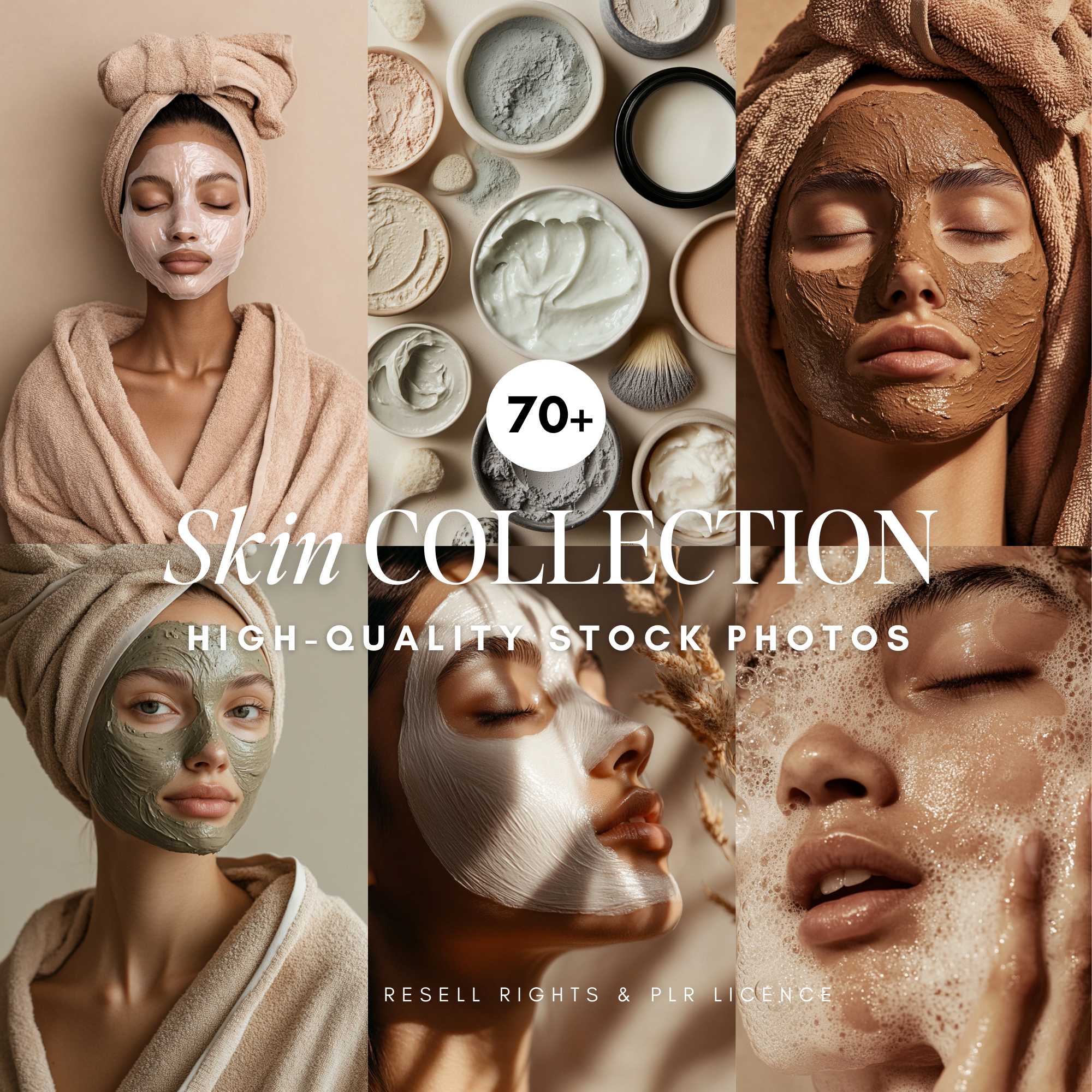 70 Beautiful Skin Stock Photos - Elevate Her Studio