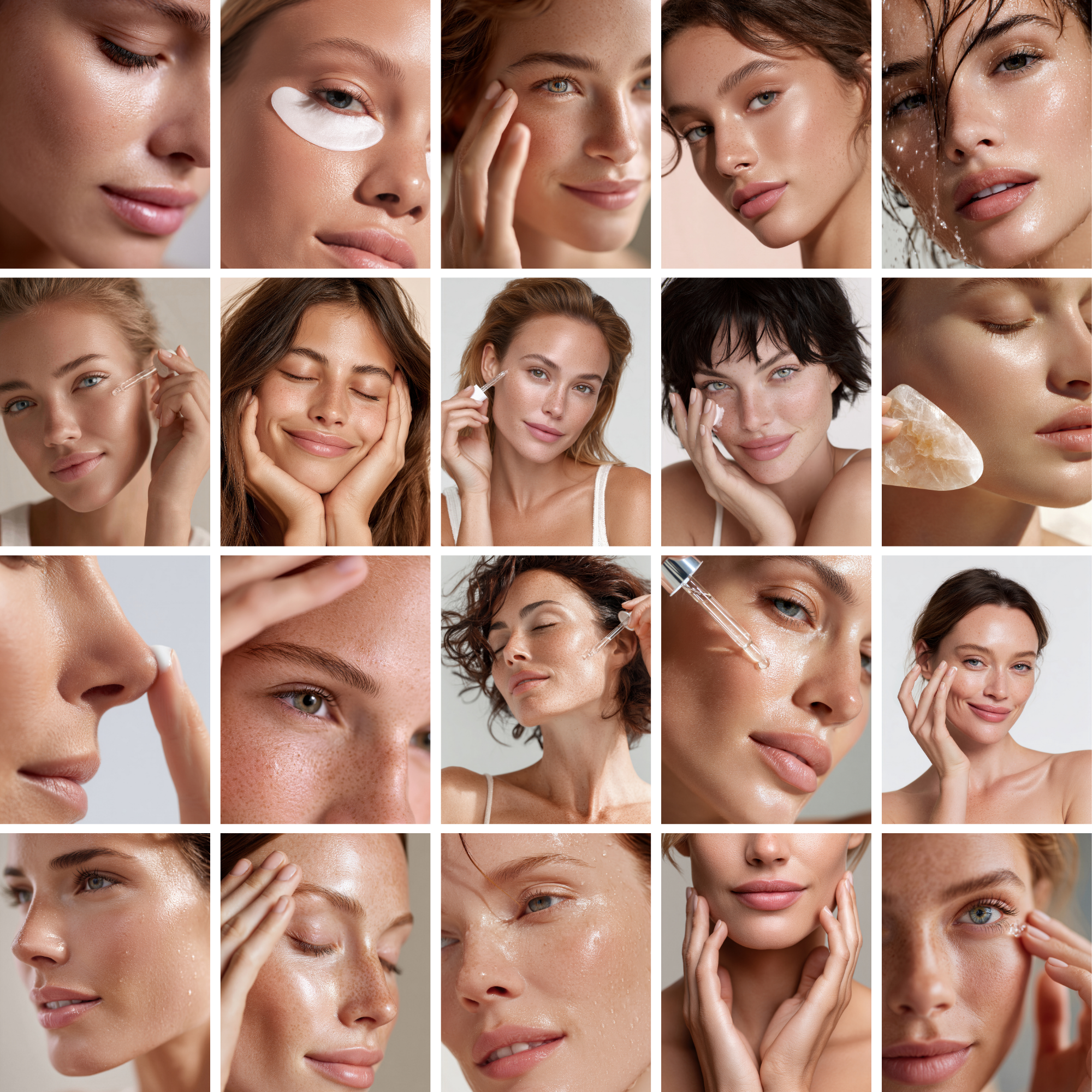 Natural Skin & Beauty Stock Photo Collection - Digital Product Elevate Her Studio