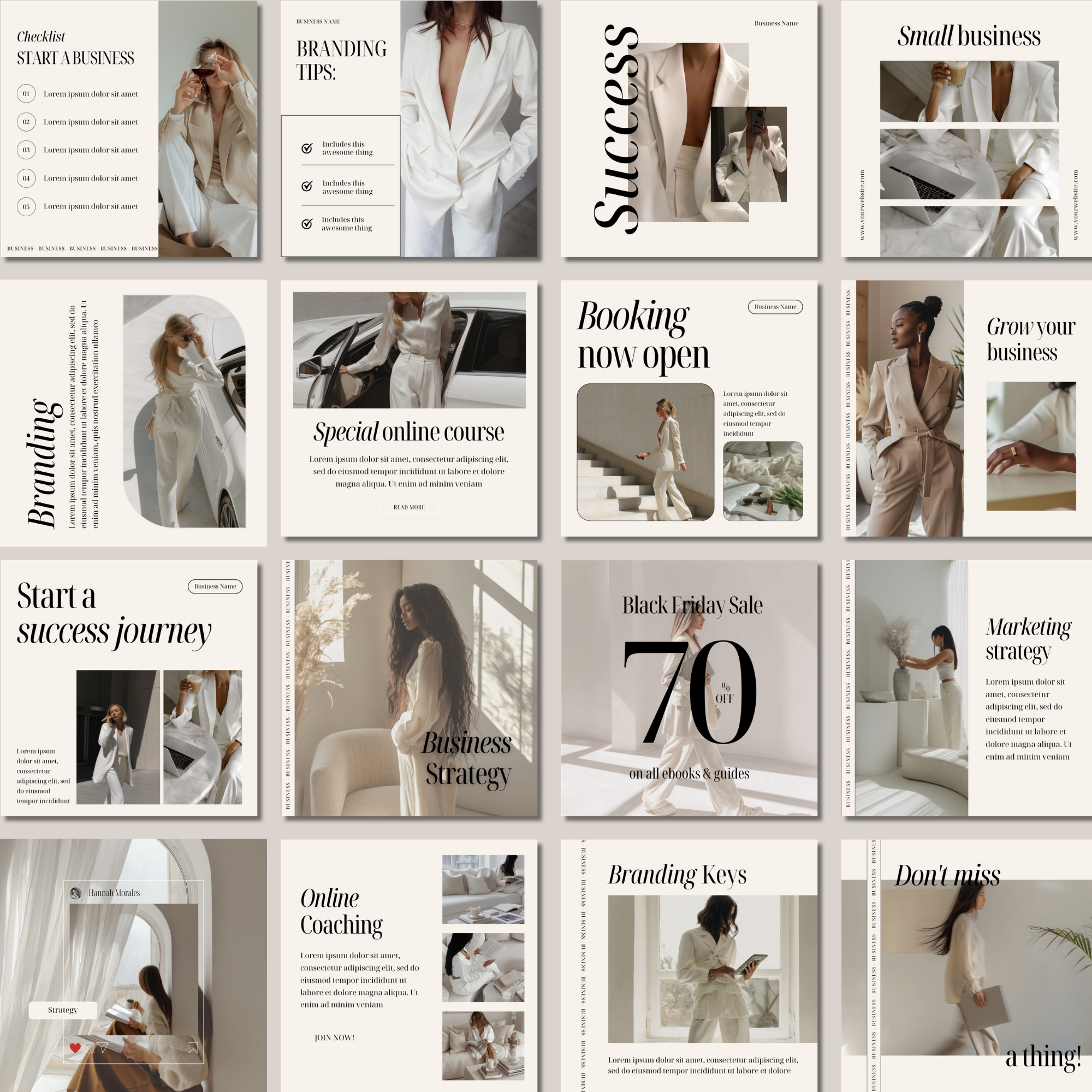 The Clean Girl Content Kit - Digital Product Elevate Her Studio