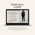 Coaching Canva Website Template - Digital Product Elevate Her Studio