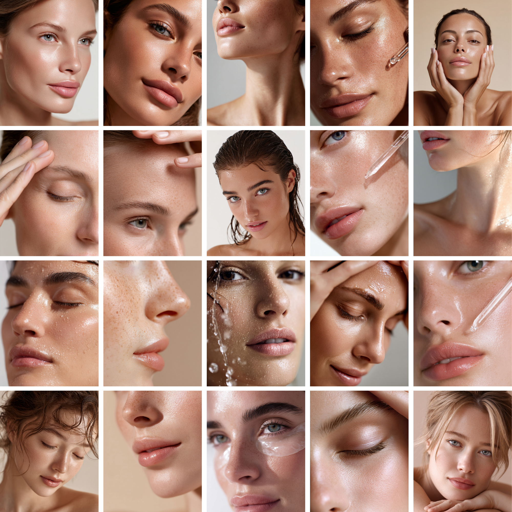 Natural Skin & Beauty Stock Photo Collection - Digital Product Elevate Her Studio