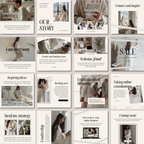 The Clean Girl Content Kit - Digital Product Elevate Her Studio