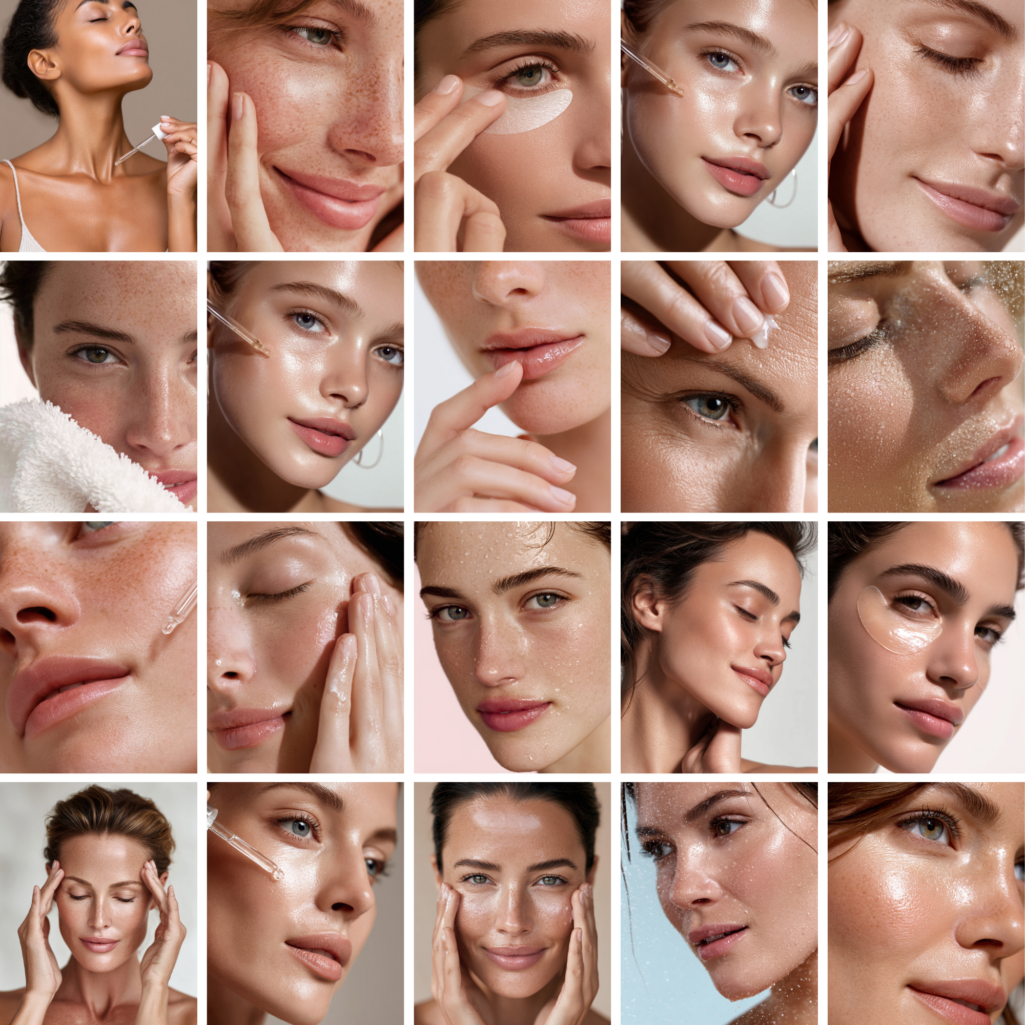 Natural Skin & Beauty Stock Photo Collection - Digital Product Elevate Her Studio