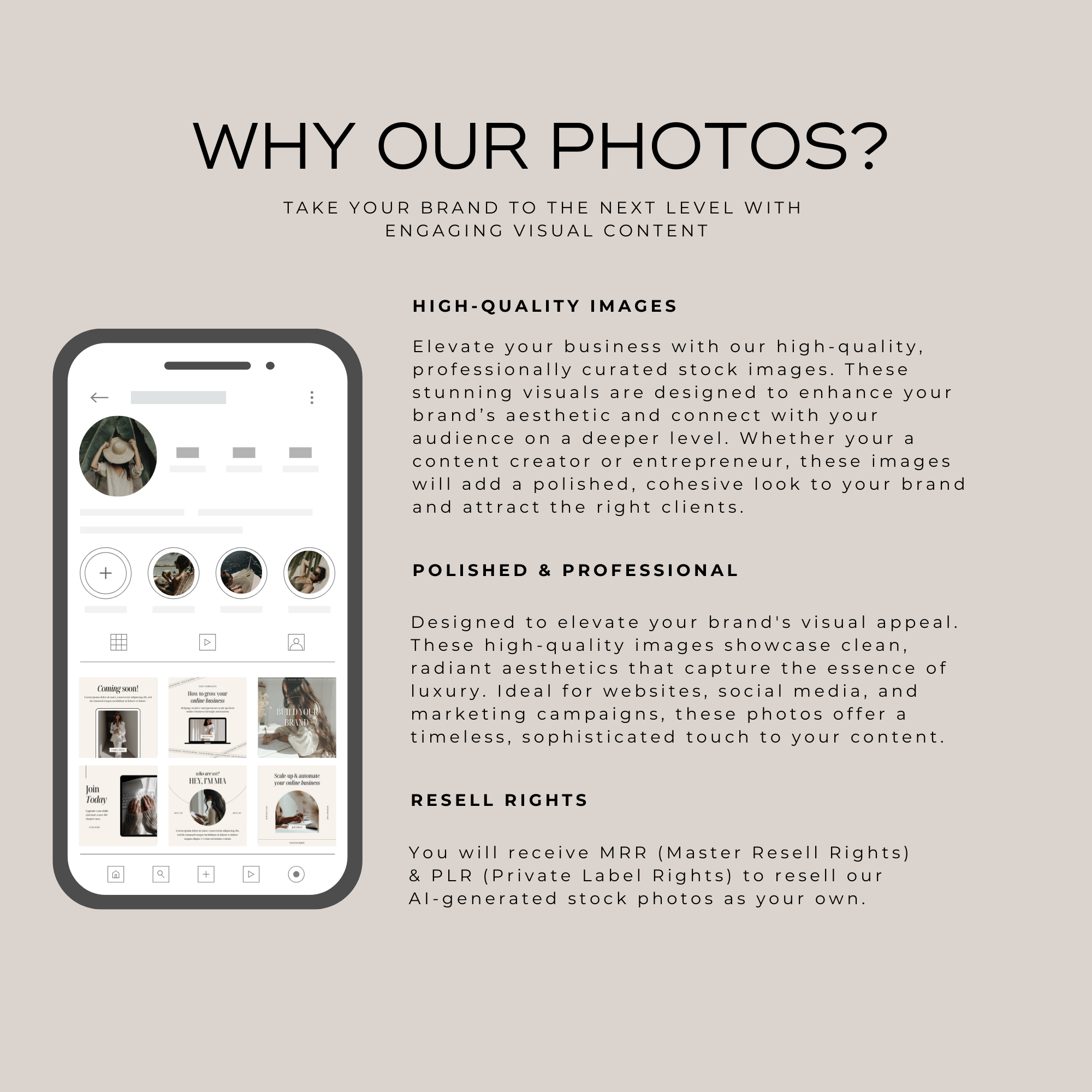 The Clean Girl Content Kit - Digital Product Elevate Her Studio