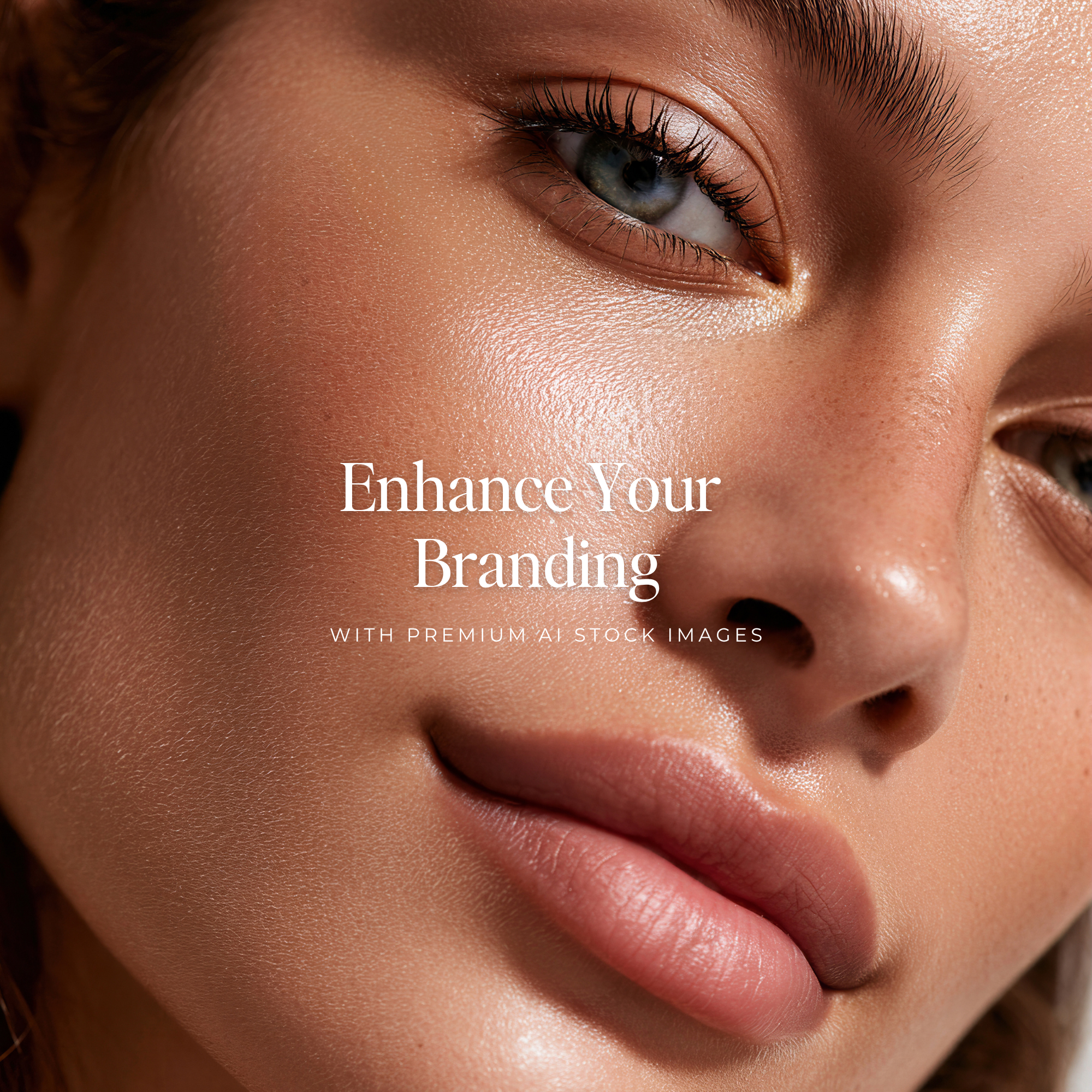 Natural Skin & Beauty Stock Photo Collection - Digital Product Elevate Her Studio