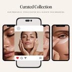 Natural Skin & Beauty Stock Photo Collection - Digital Product Elevate Her Studio