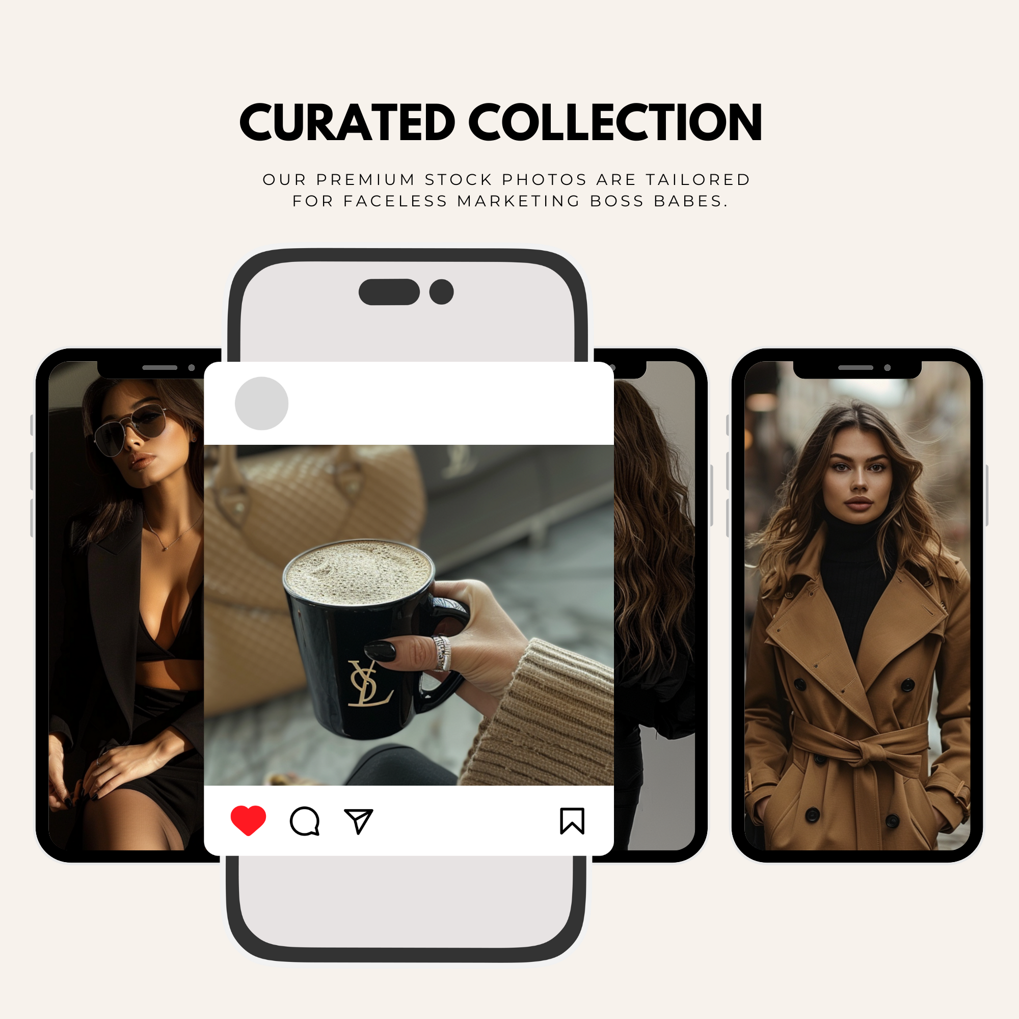 270+ Luxe & Aesthetic Stock Photos - Elevate Her Studio