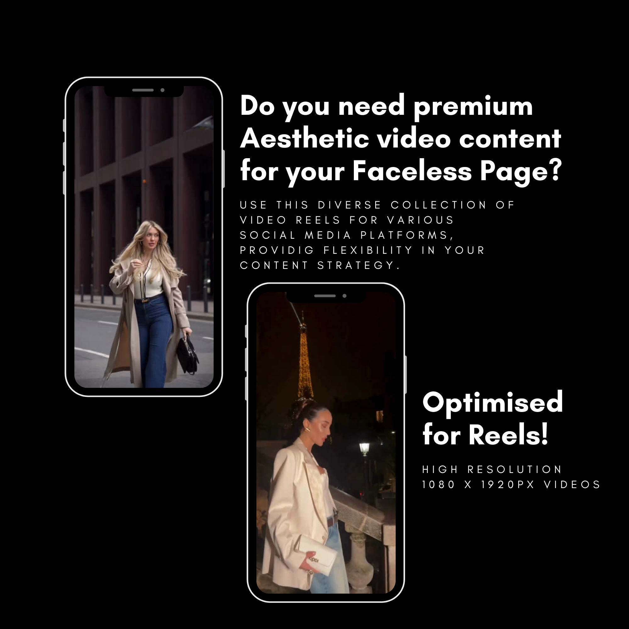 Luxury Aesthetic Video Reels - Elevate Her Agency