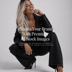 Faceless Studio Stock Photos - Digital Product Elevate Her Studio