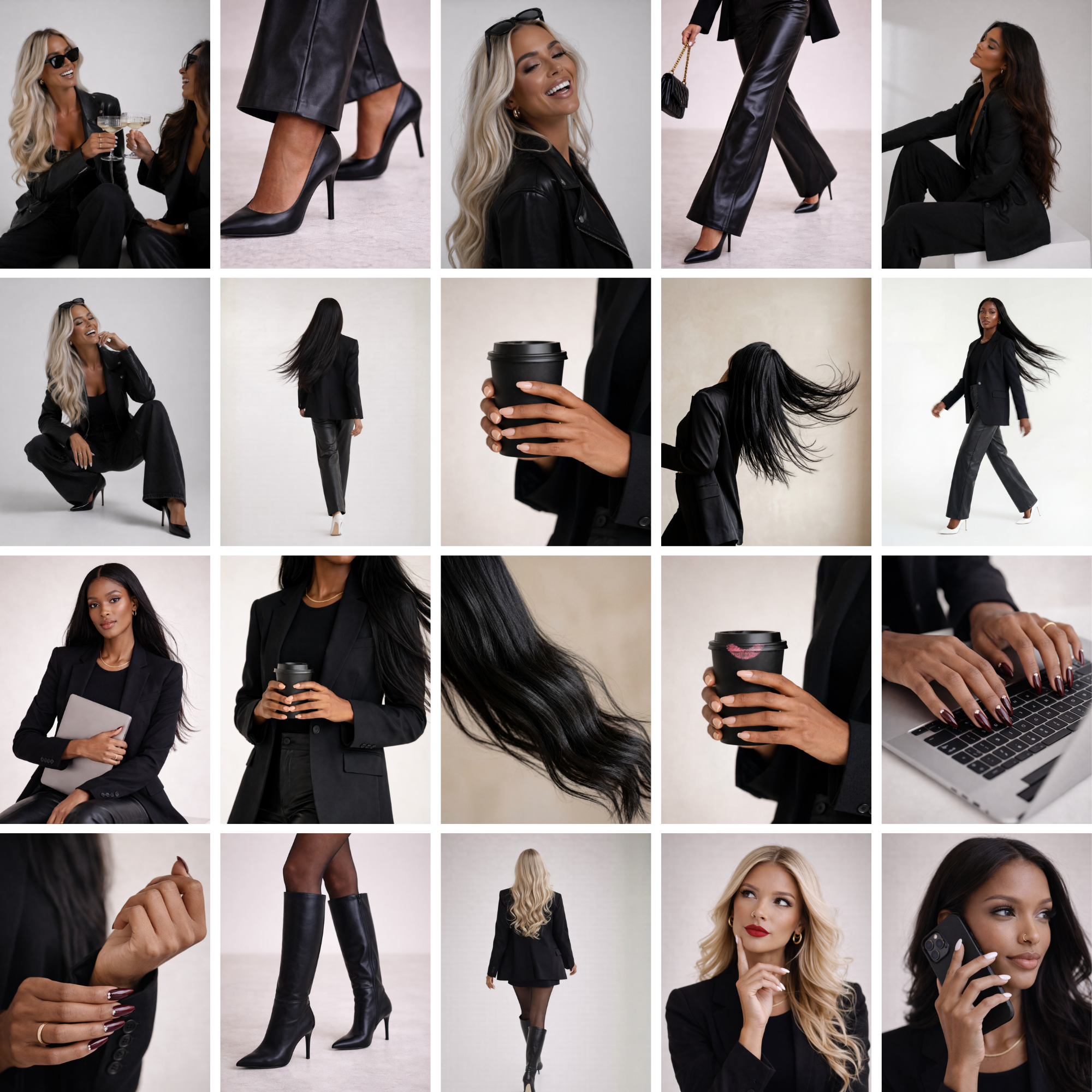Faceless Studio Stock Photos - Digital Product Elevate Her Studio