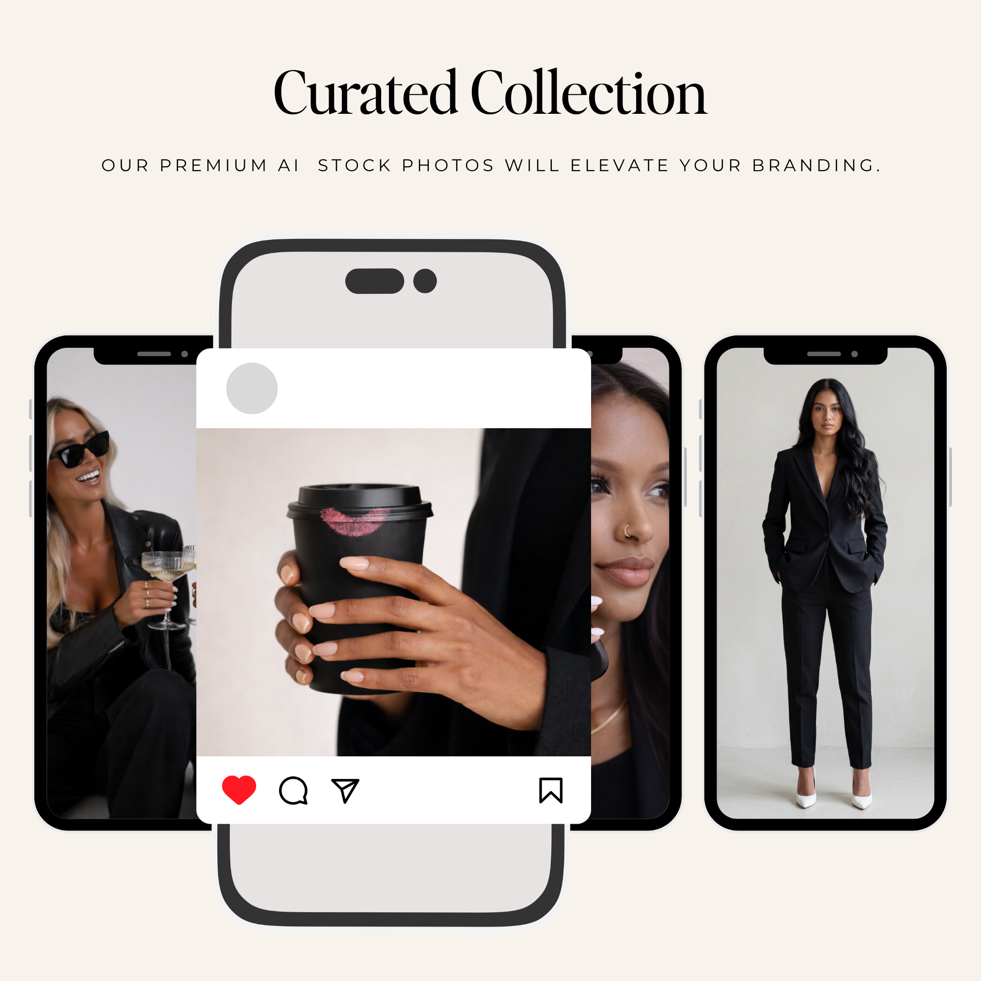 Faceless Studio Stock Photos - Digital Product Elevate Her Studio