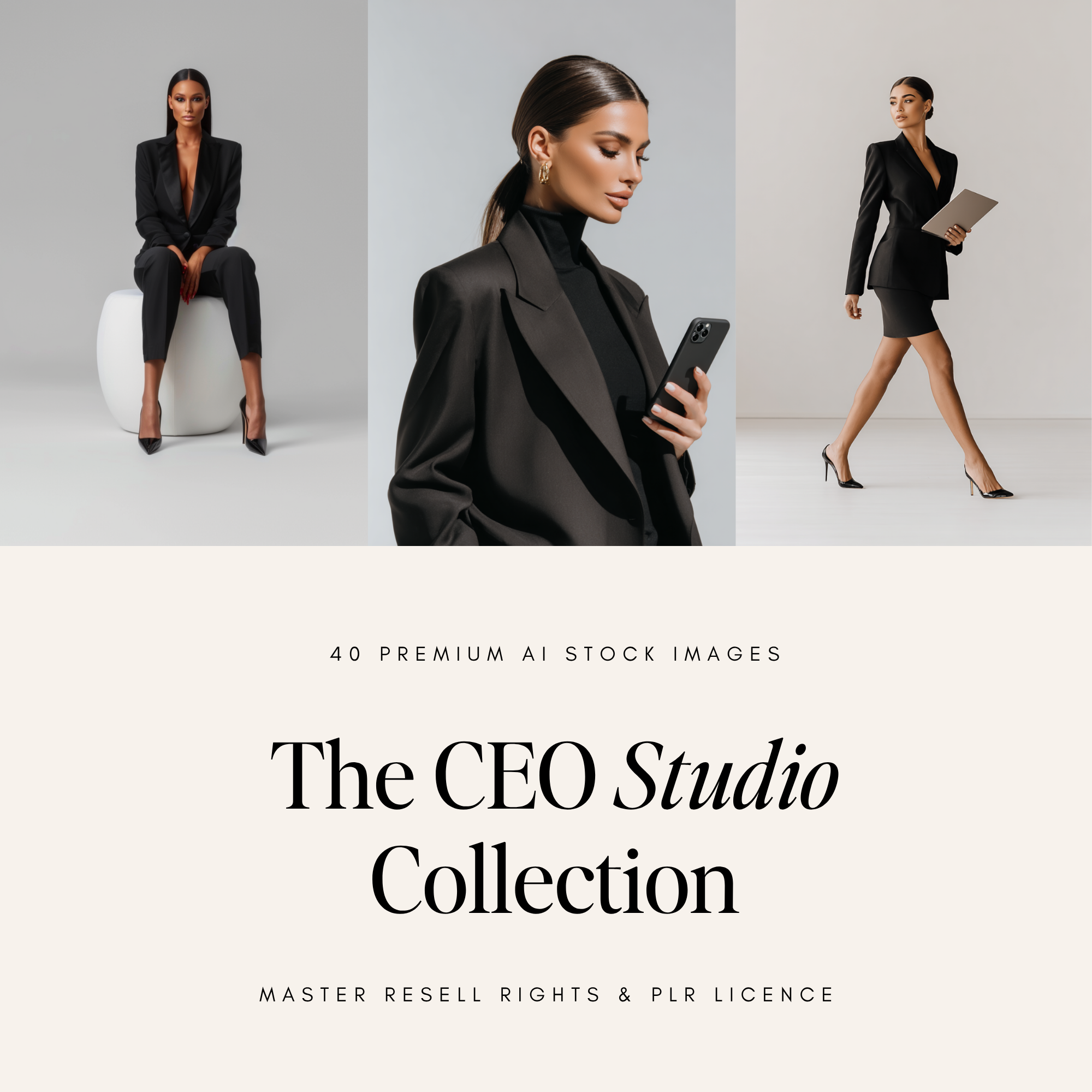 The CEO Studio Stock Photos - Digital Product Elevate Her Studio
