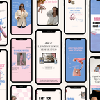 50 Social Media Manager Instagram Canva Templates - Elevate Her Studio