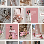 Social Muse Instagram Template Bundle - Elevate Her Studio