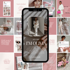 Social Muse Instagram Template Bundle - Elevate Her Studio