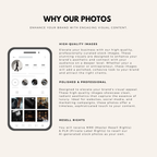 Explanation of benefits of 45 Dark Luxury Stock Images including high-quality visuals, polished aesthetics, and resell rights for digital creators.