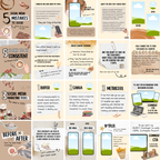 1350 Instagram Carousel Template Bundle