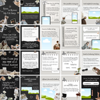 1350 Instagram Carousel Template Bundle