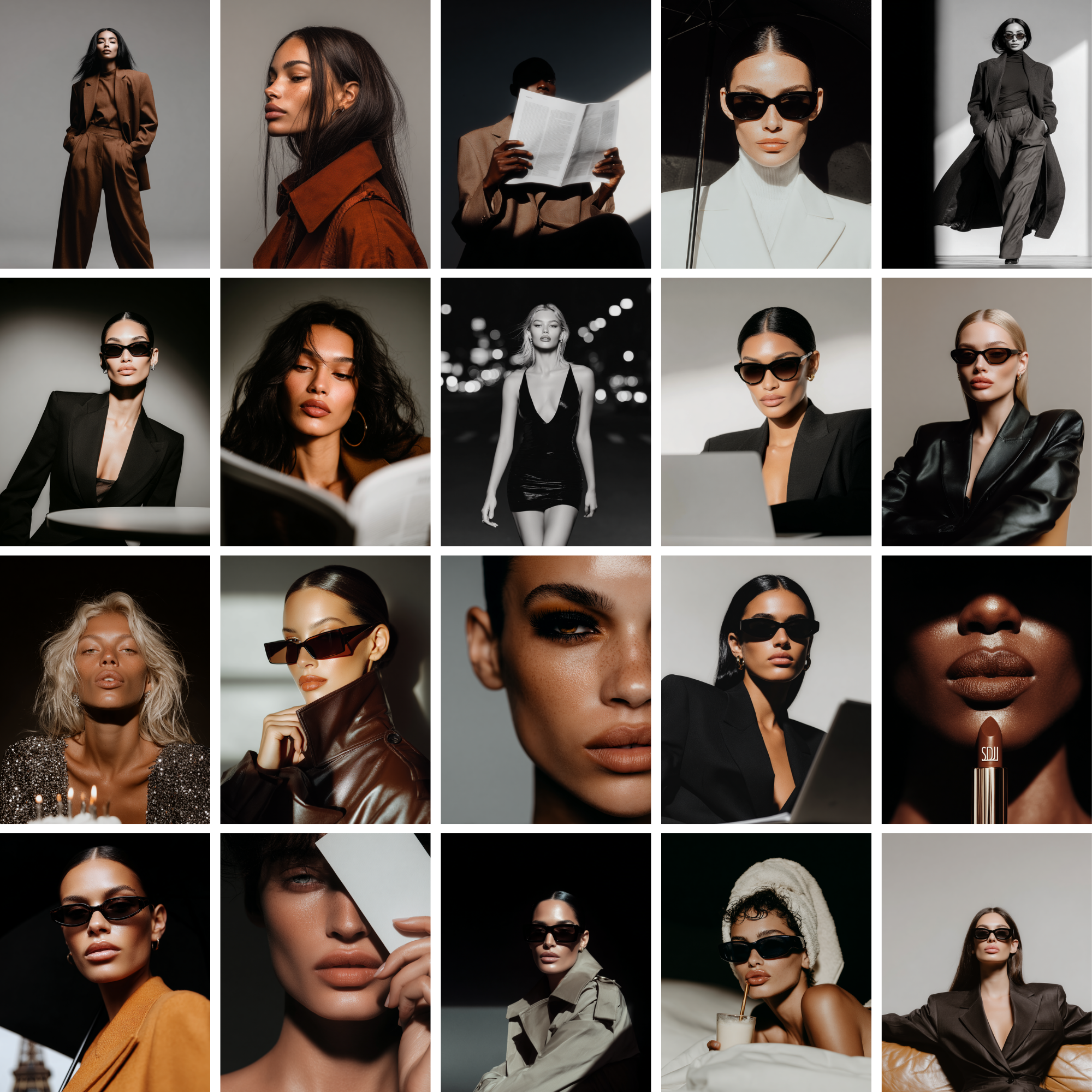 After Dark Editorial Stock Photos - Digital Product Elevate Her Studio