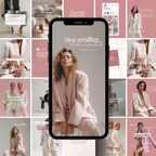 Social Muse Instagram Template Bundle - Elevate Her Studio