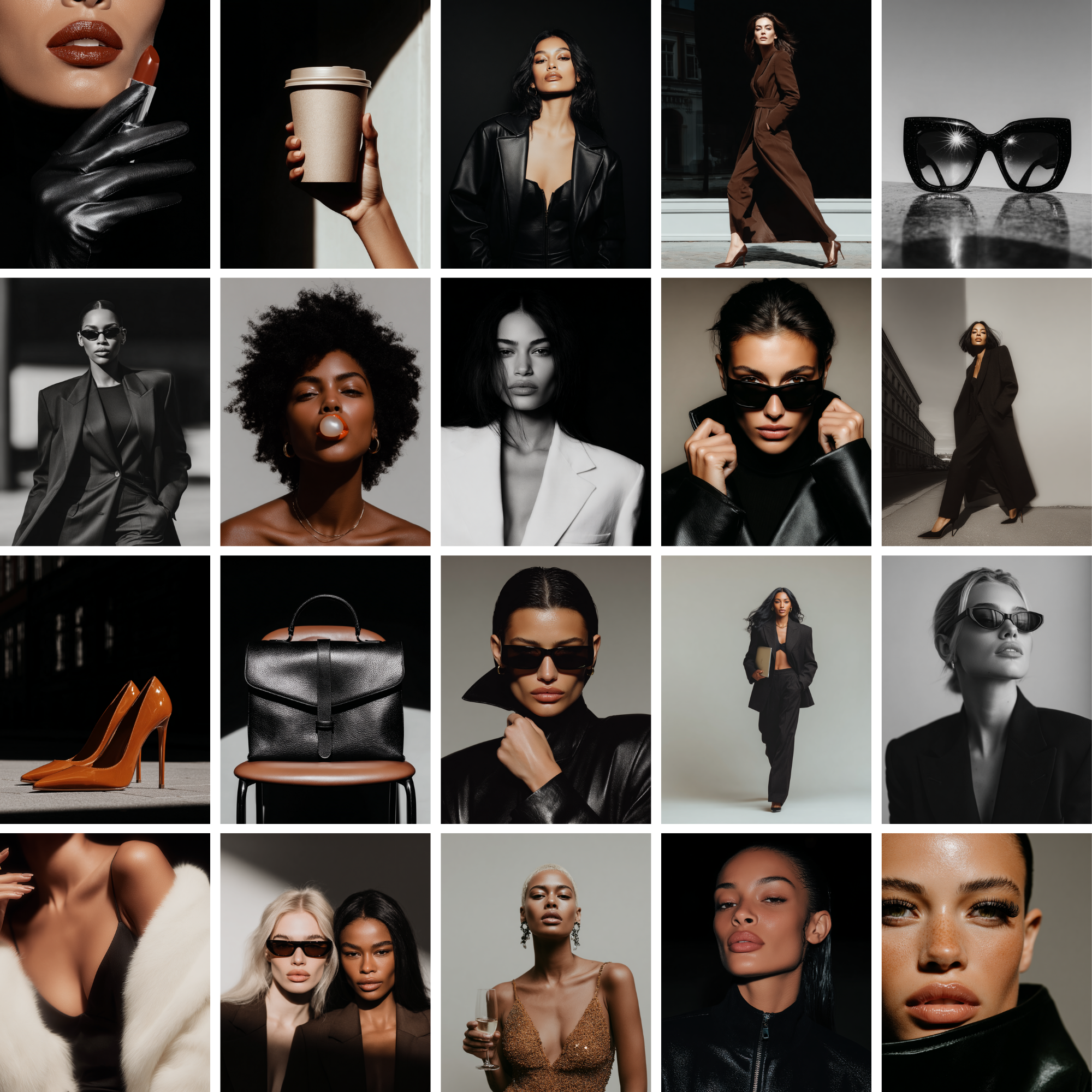 After Dark Editorial Stock Photos - Digital Product Elevate Her Studio