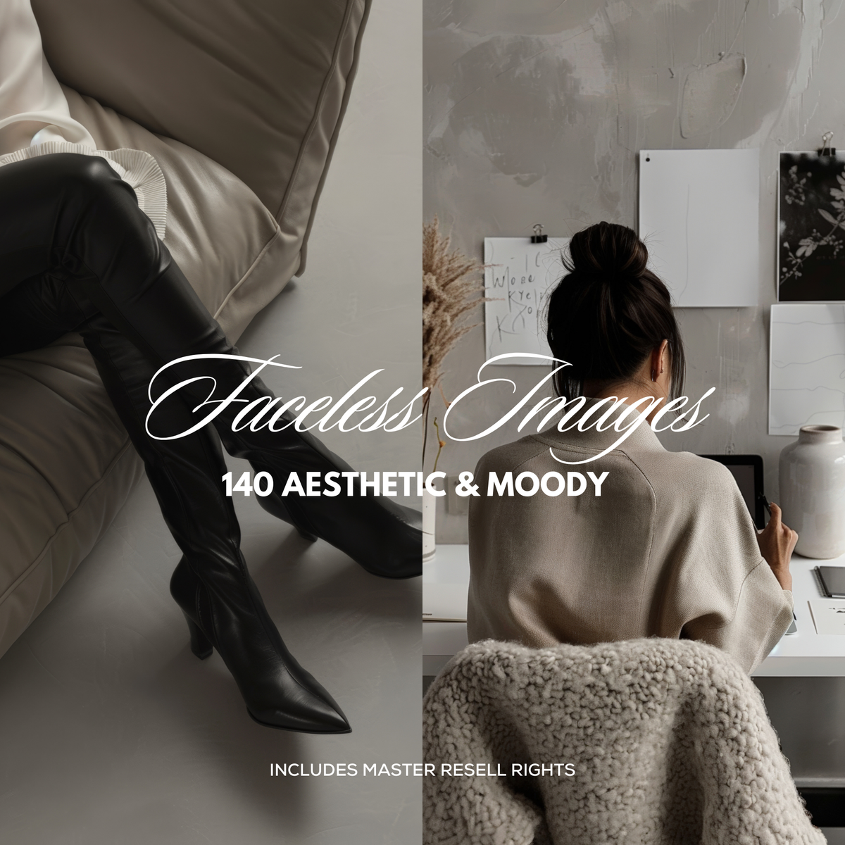 Faceless Aesthetic Stock Photos for Branding | Elevate Her Studio