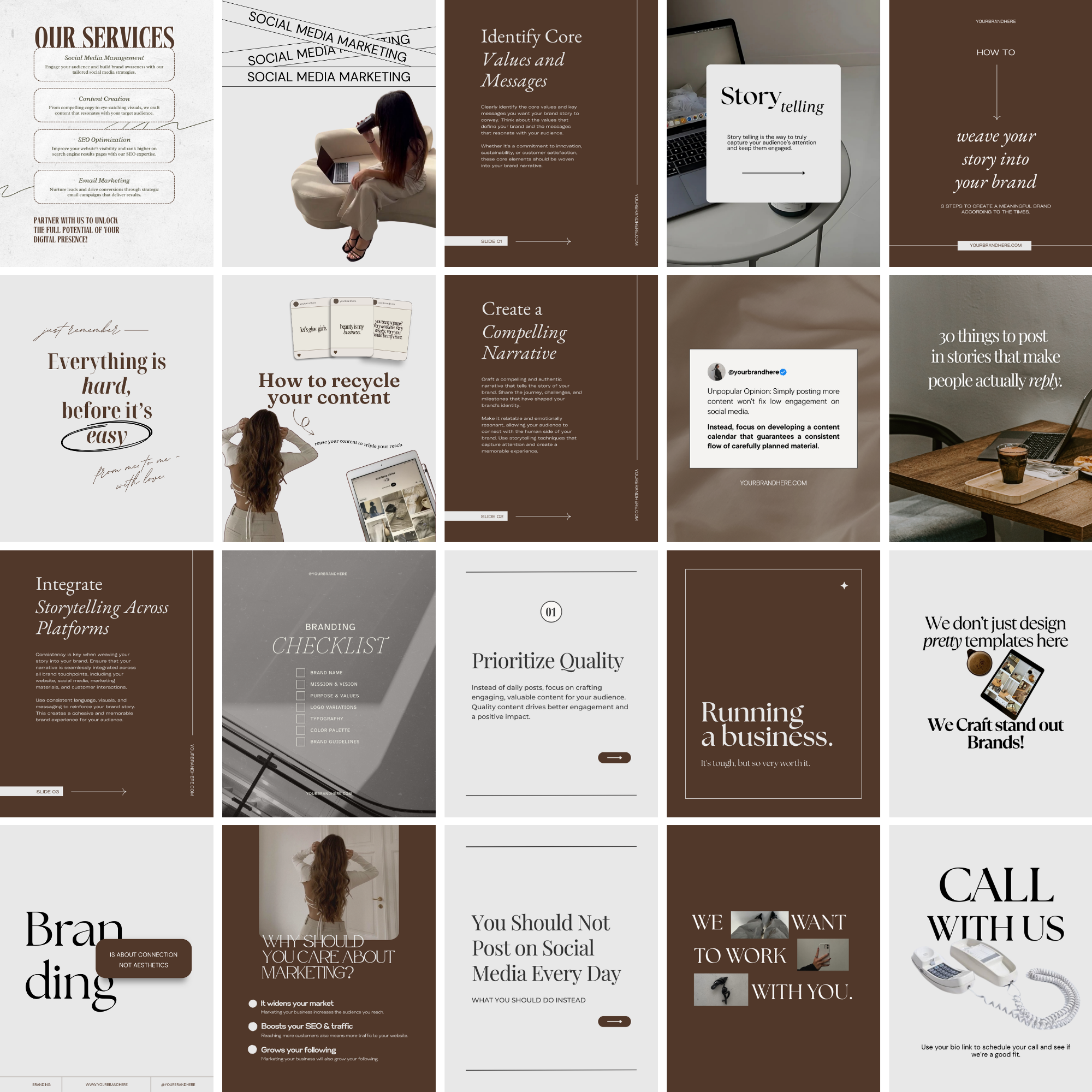 The Mocha Agency Kit - Digital Product Elevate Her Studio