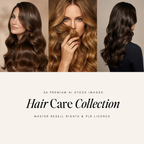 Hair Care Stock Photo Collection - Digital Product Elevate Her Studio
