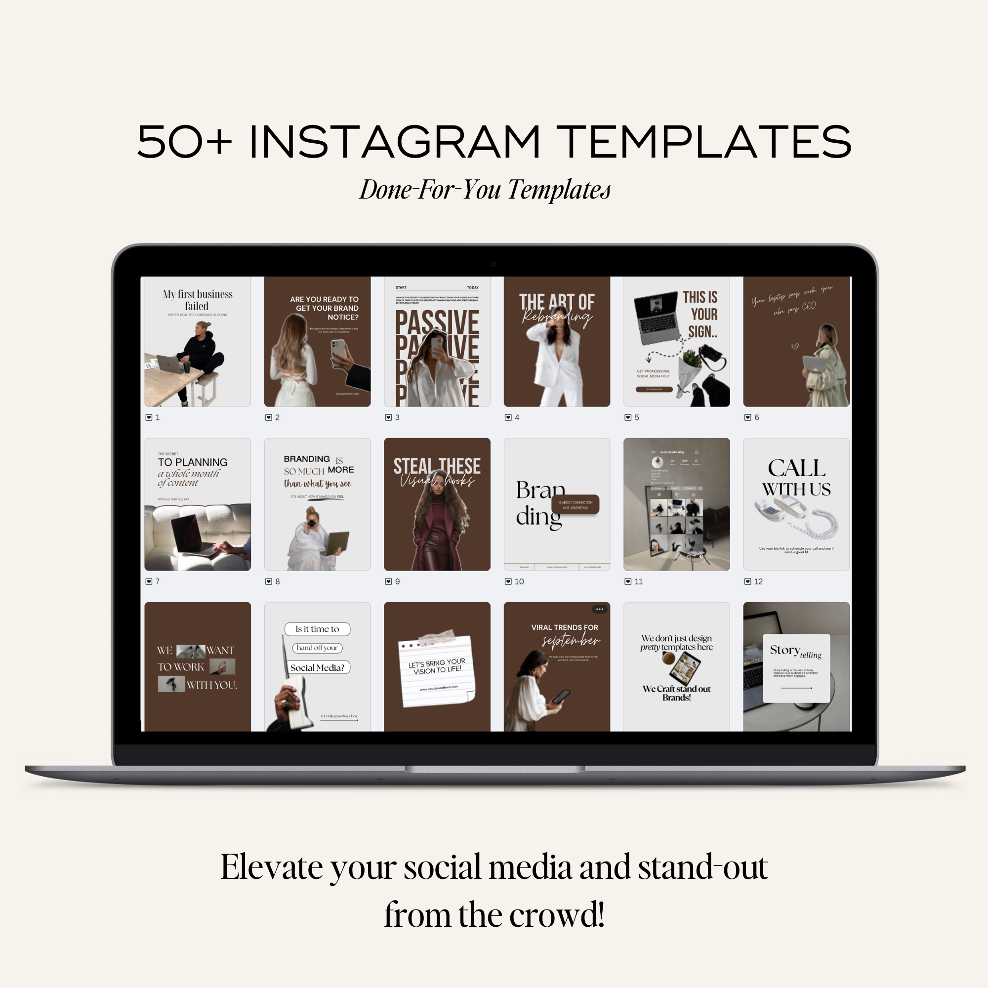 The Mocha Agency Kit - Digital Product Elevate Her Studio