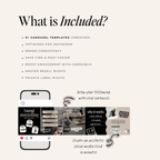 Seamless Instagram Carousel Templates VOL2 - Digital Product Elevate Her Studio