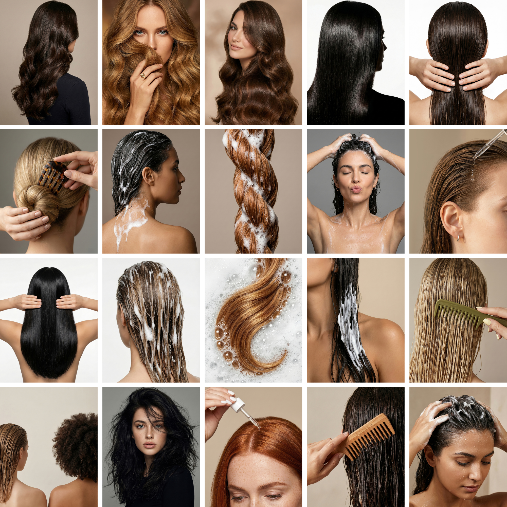 Hair Care Stock Photo Collection - Digital Product Elevate Her Studio