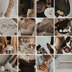 High-quality editorial stock images pack with feminine lifestyle, jewelry, and fashion visuals, included in the 100 Editorial Stock Images Package for Resell.