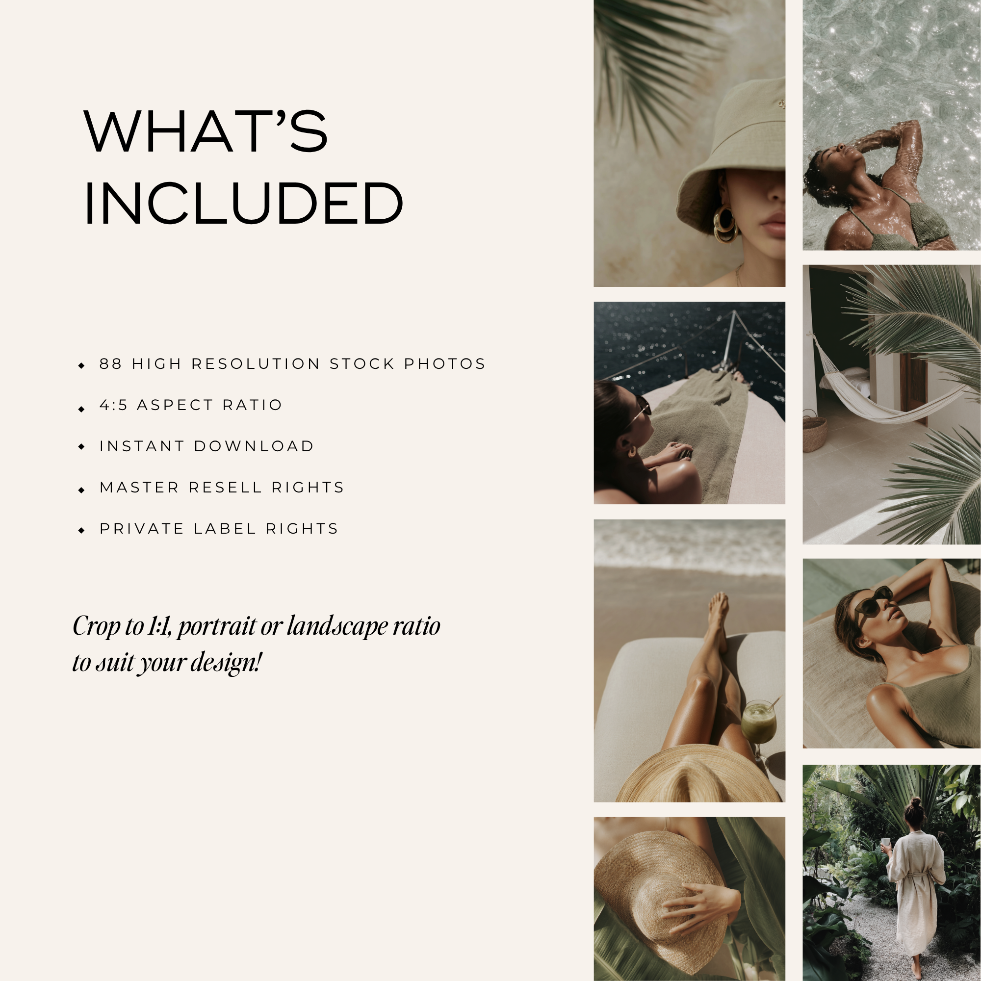 88 Tropical Summer Stock Photos - Elevate Her Agency