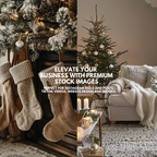 170 Cozy Christmas Stock Images - Elevate Her Agency