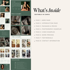 UGC Canva Website - Luxe - Digital Product Elevate Her Studio