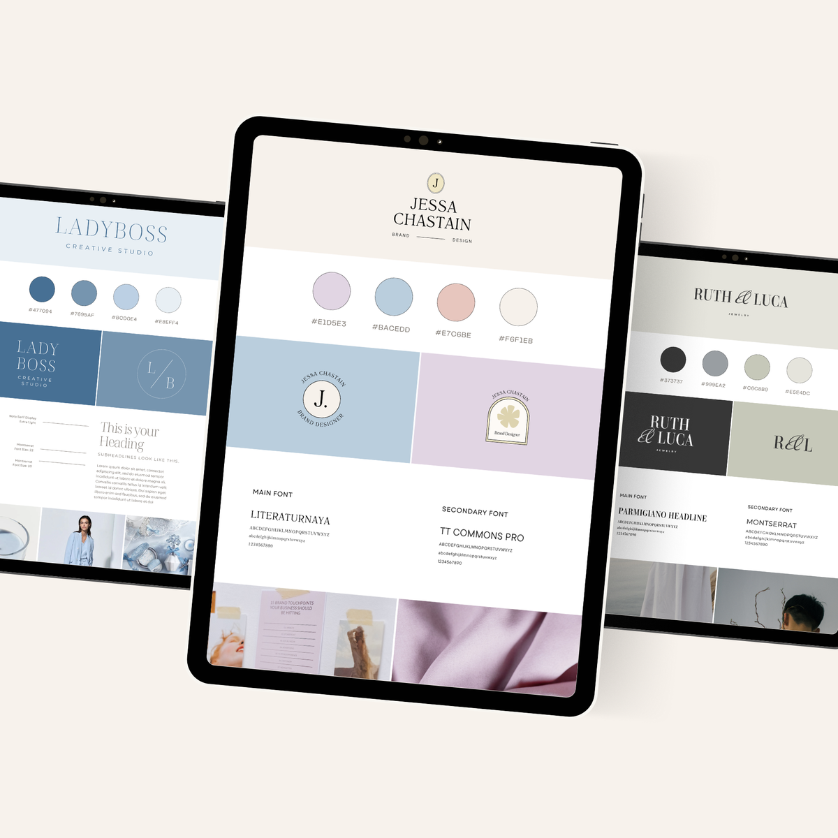 Brand Identity Design Templates - Digital Product Elevate Her Studio