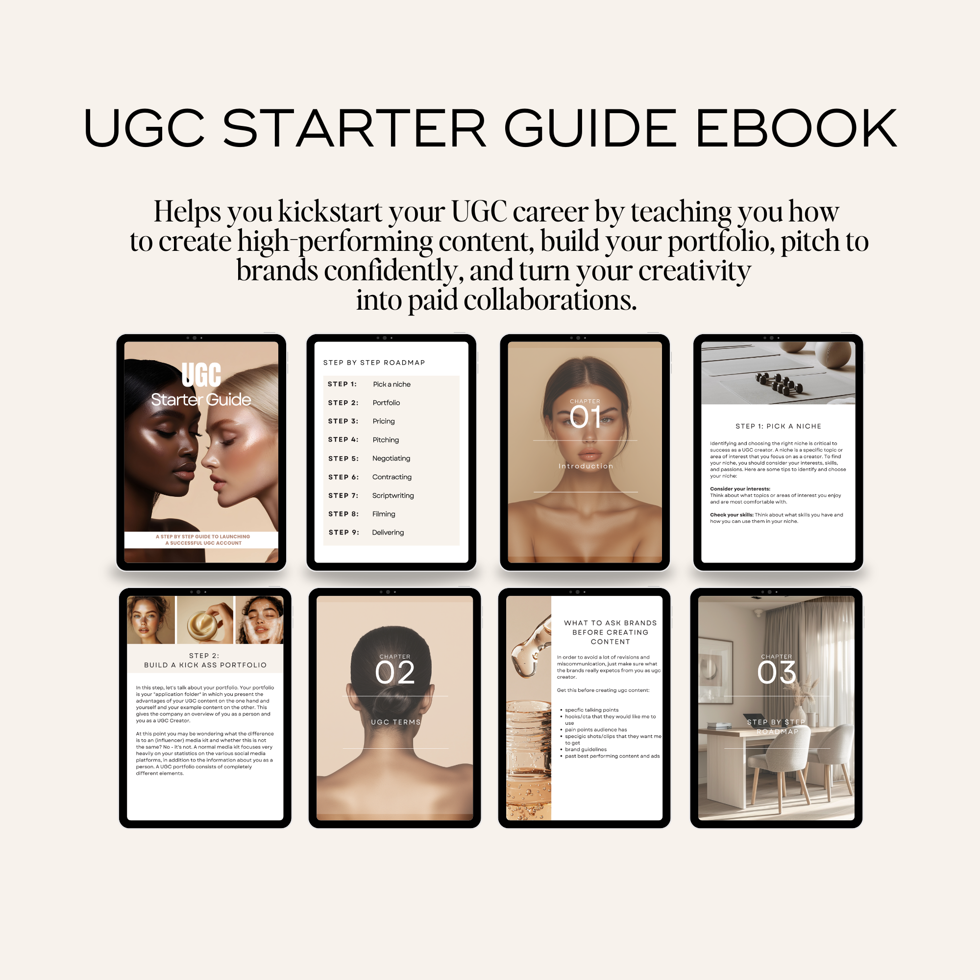 UGC Starter Kit - Digital Product Elevate Her Studio