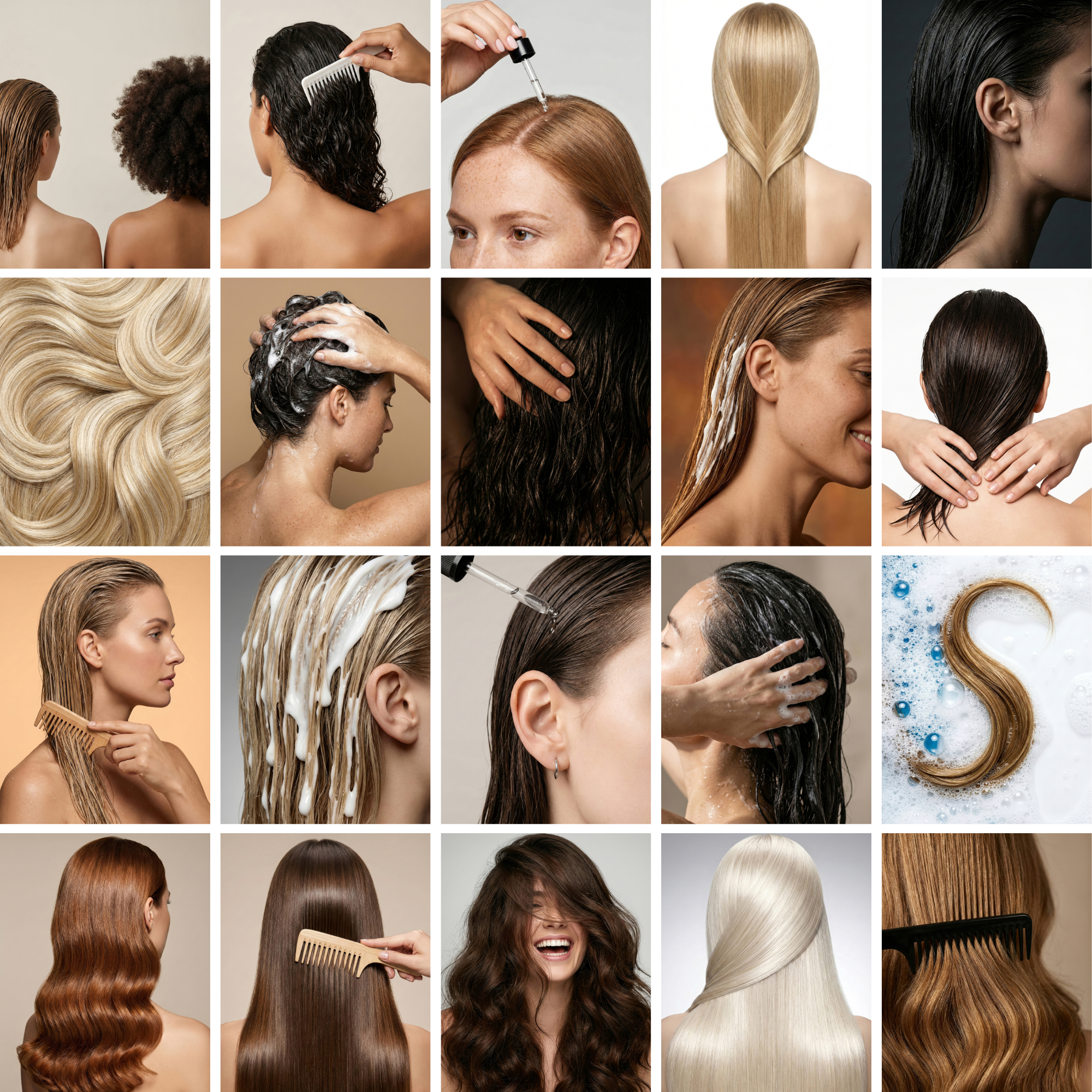 Hair Care Stock Photo Collection - Digital Product Elevate Her Studio
