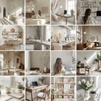 Aesthetic Stock Photo & Video Bundle - Digital Product Elevate Her Studio