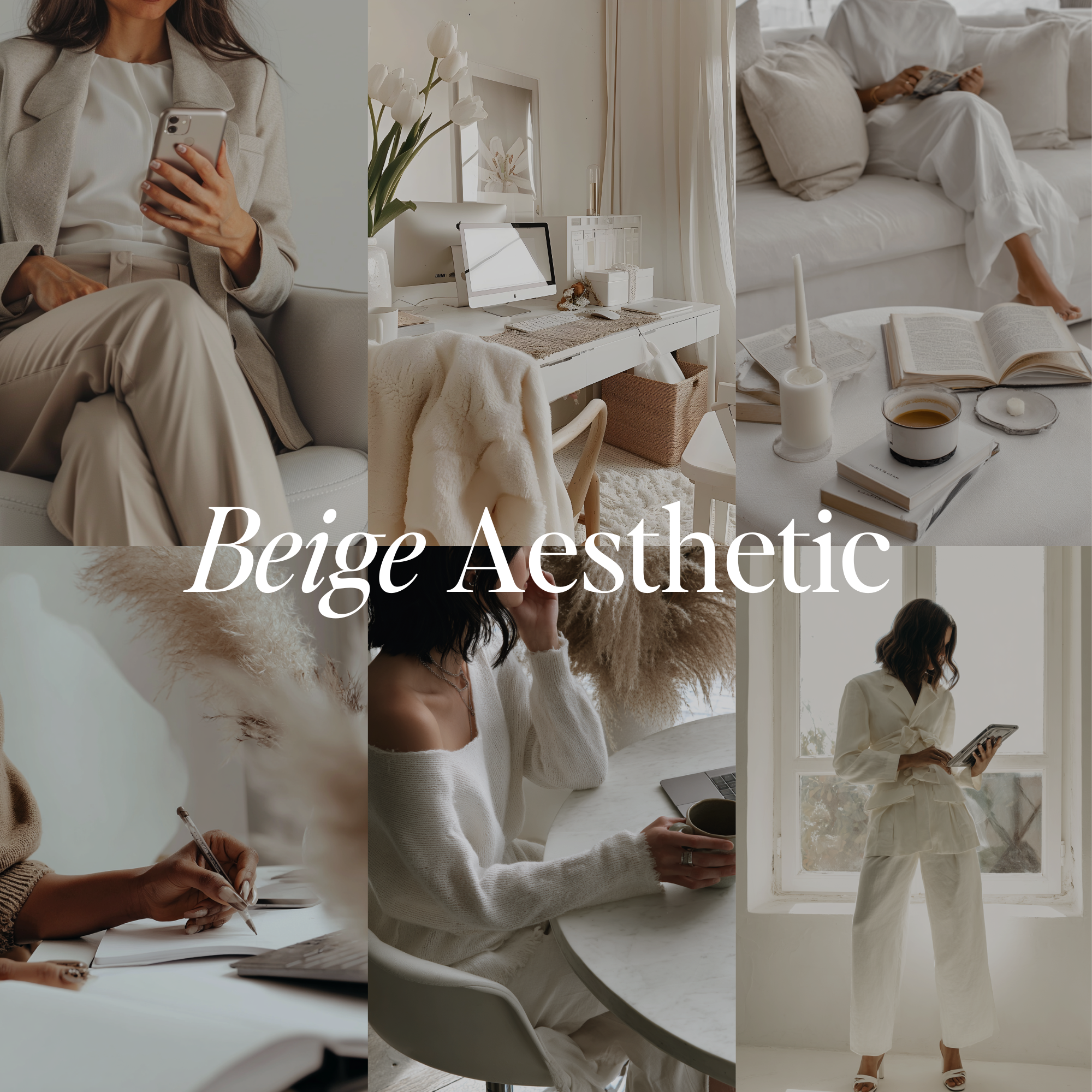 Aesthetic Stock Photo & Video Bundle - Digital Product Elevate Her Studio