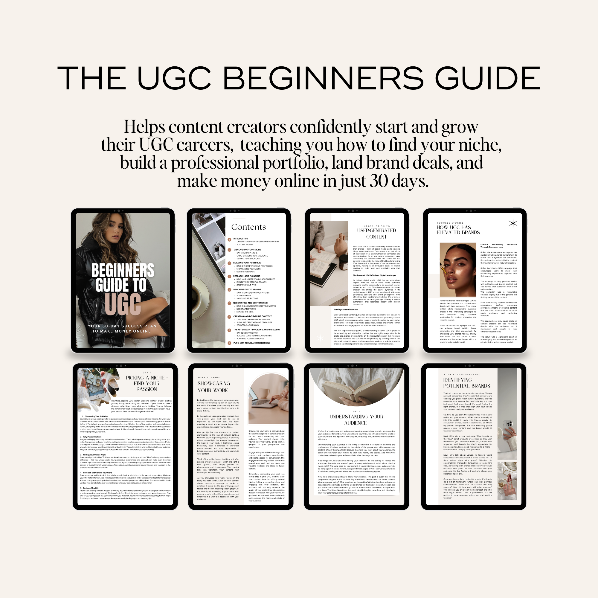 UGC Starter Kit - Digital Product Elevate Her Studio