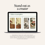 UGC Canva Website - Luxe - Digital Product Elevate Her Studio
