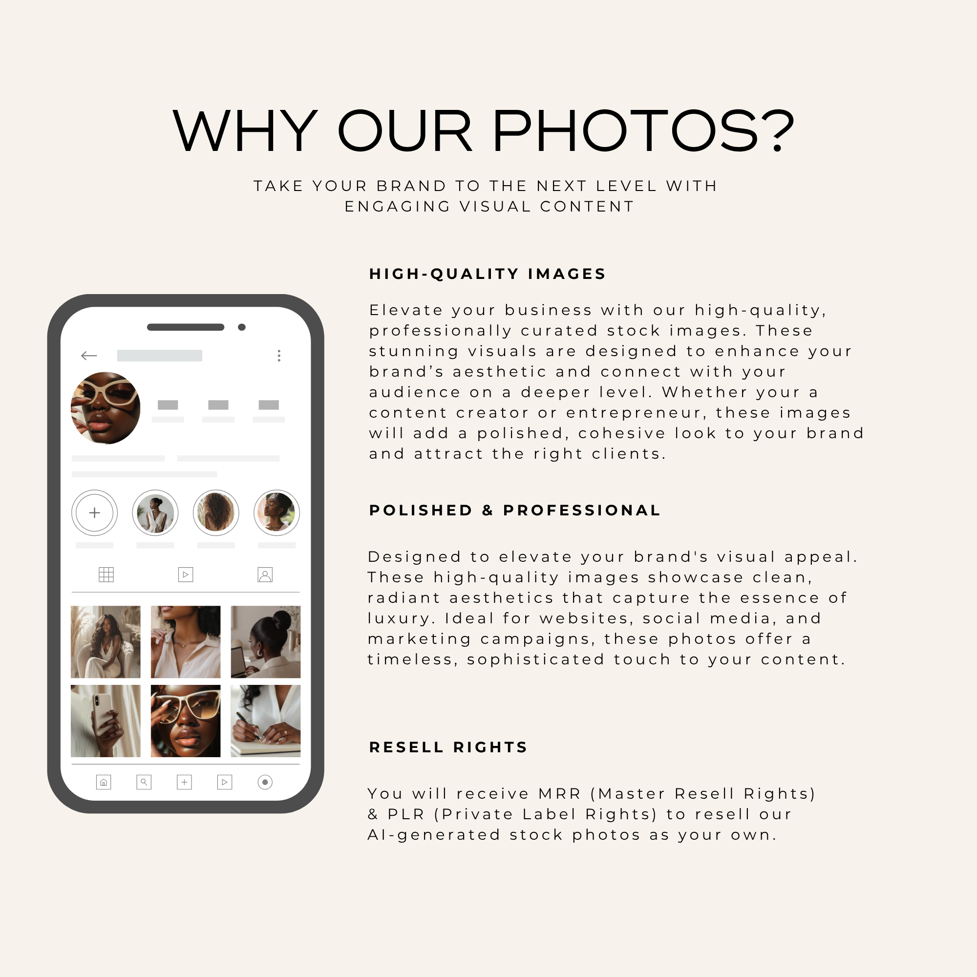 95 Melanin Faceless Stock Photos - Elevate Her Agency