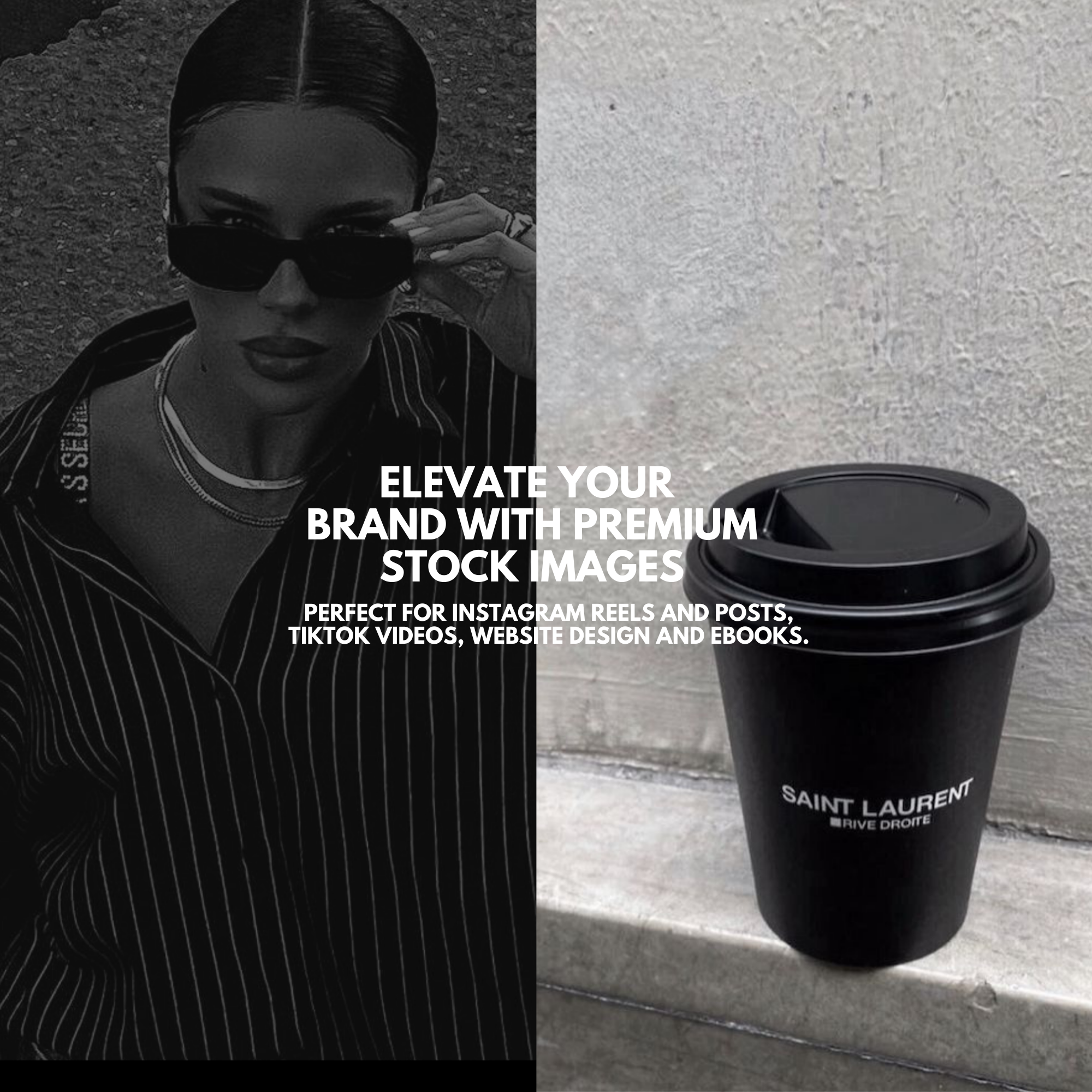 Premium dark aesthetic stock images for Instagram, TikTok, and website design. High-quality visuals with Master Resell Rights.