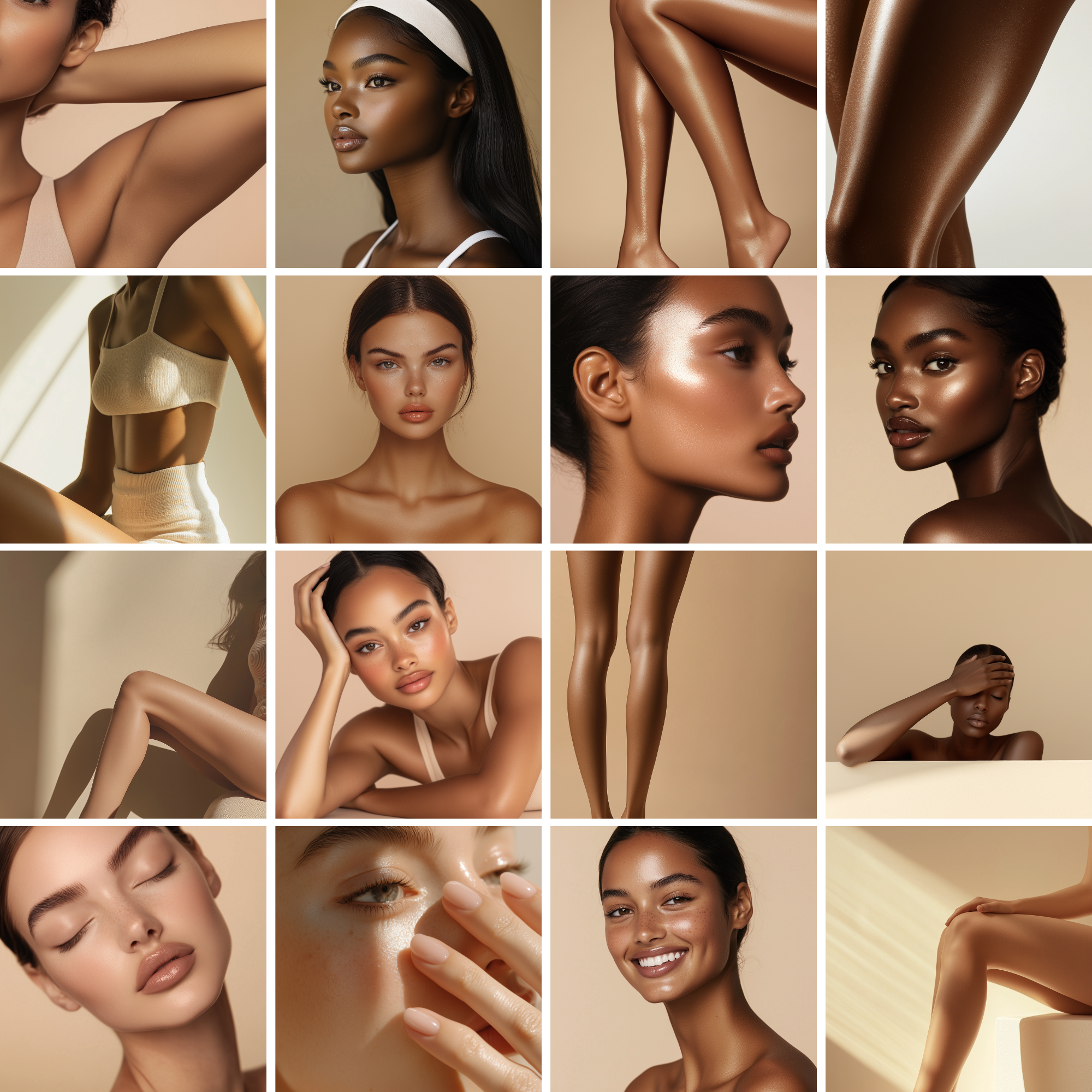 High-quality stock photos of radiant skin for beauty, wellness, and skincare campaigns