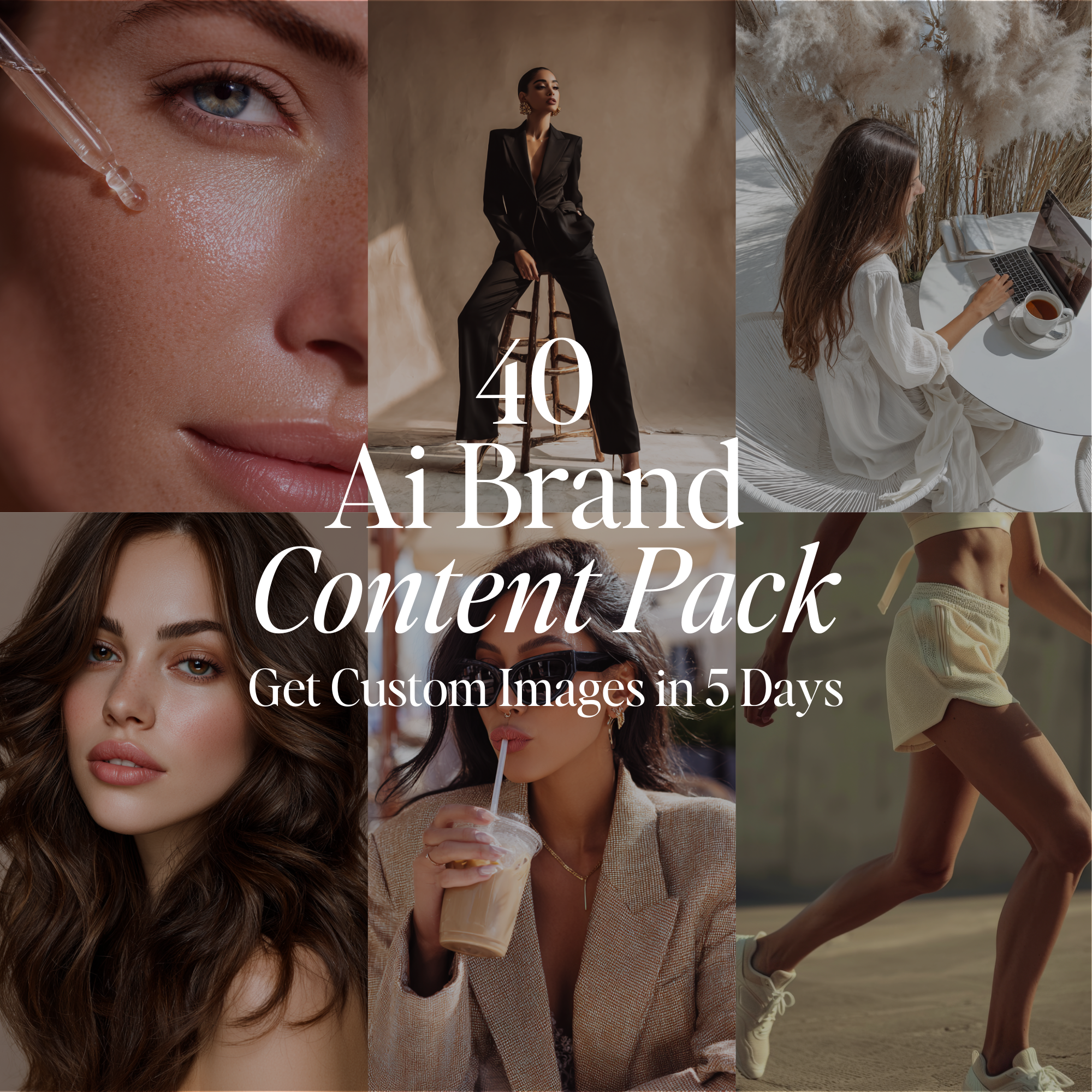 Ai Brand Content Pack - Digital Product Elevate Her Studio