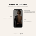 Fully editable dark aesthetic stock images in Canva. Customize text, colors, and elements to match your brand’s unique style.