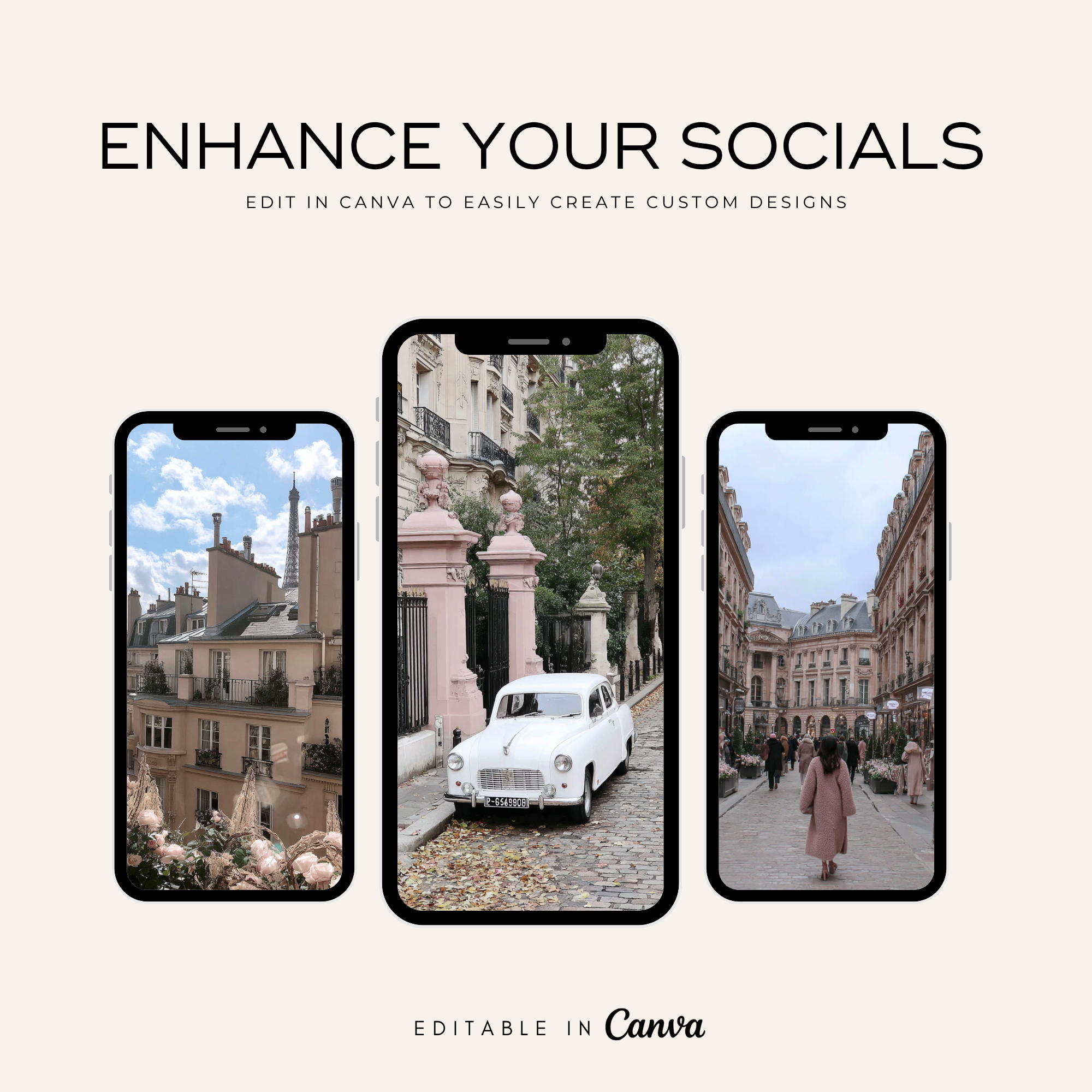 60 French Parisian Stock Photos - Elevate Her Agency