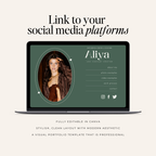 UGC Canva Website - Luxe - Digital Product Elevate Her Studio